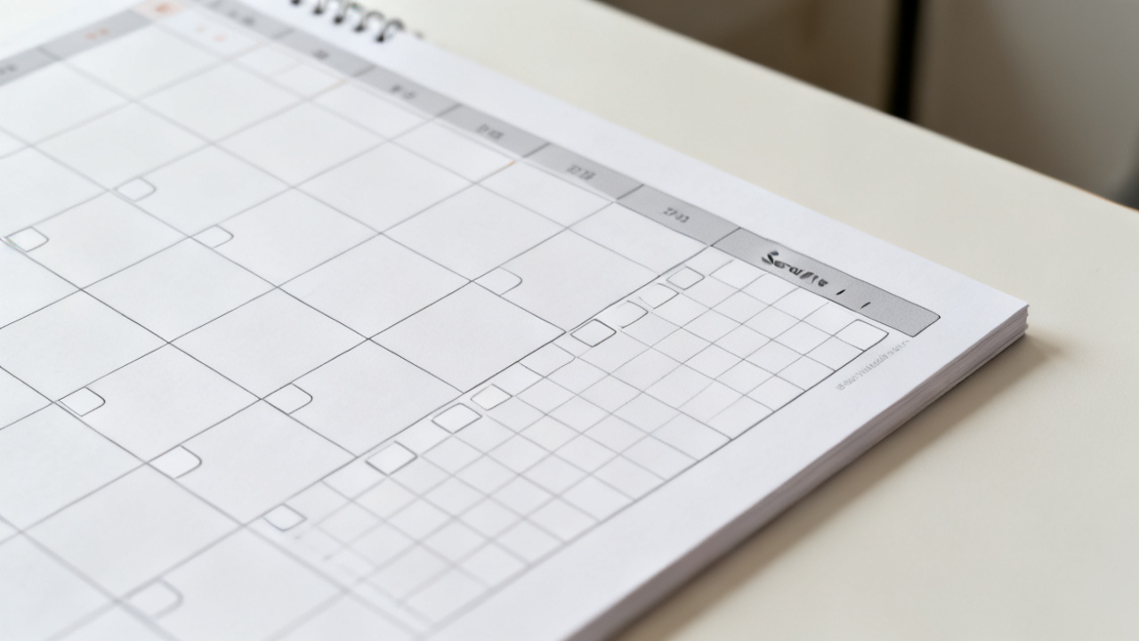A Two-Criteria Decision Grid for Everyday Work Choices — desk detail