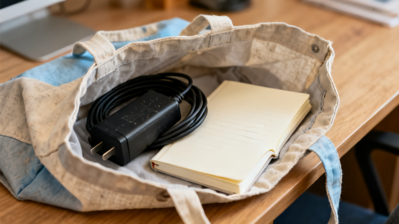 An End-of-Day Shutdown Ritual That Leaves Work at the Desk — desk detail